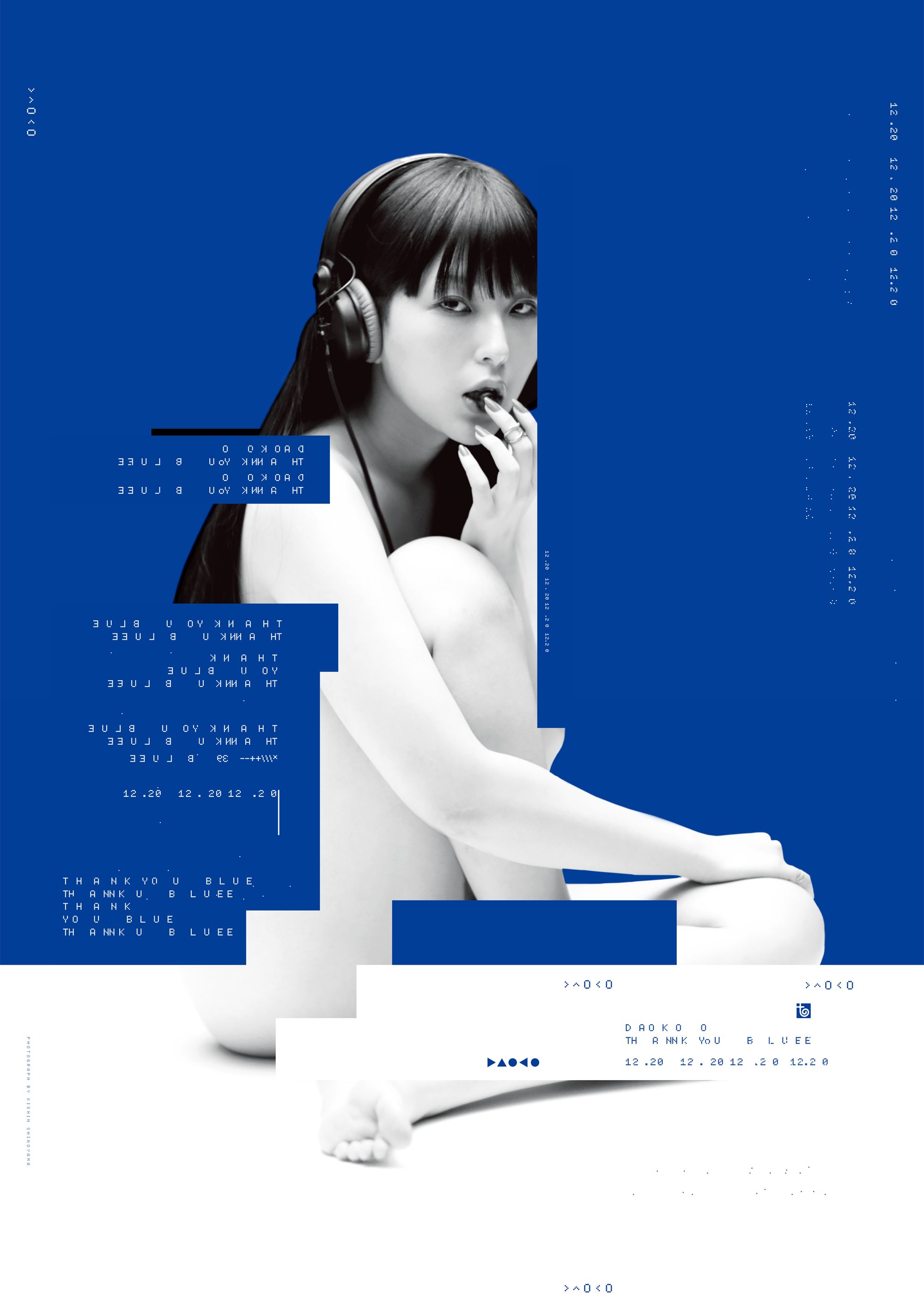 DAOKO 2ND ALBUM THANK YOU BLUE | MR_DESIGN