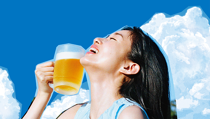 SUNTORY NAMA BEER GRAPHIC